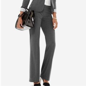 Luxe the limited grey wool blend cassidy dress pants 0